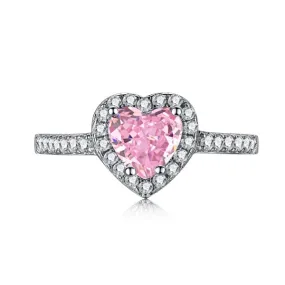 Versailles Pink Heart Ring