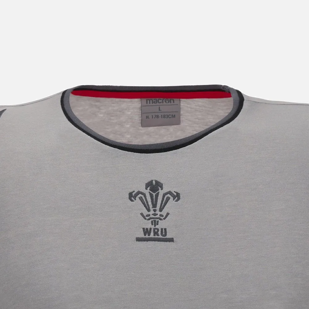 Wales Rugby Travel T-Shirt 22/23 - Grey